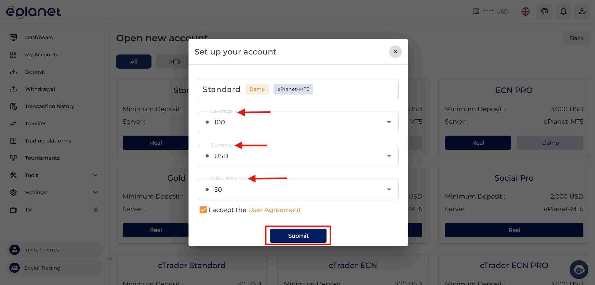 Creating a Trading Account at ePlanet Brokers 3.png Creating a Trading Account at ePlanet Brokers 3.png