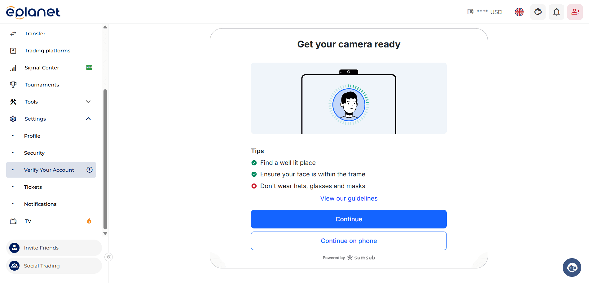 Identity Verification at ePlanet Brokers 7.png Identity Verification at ePlanet Brokers