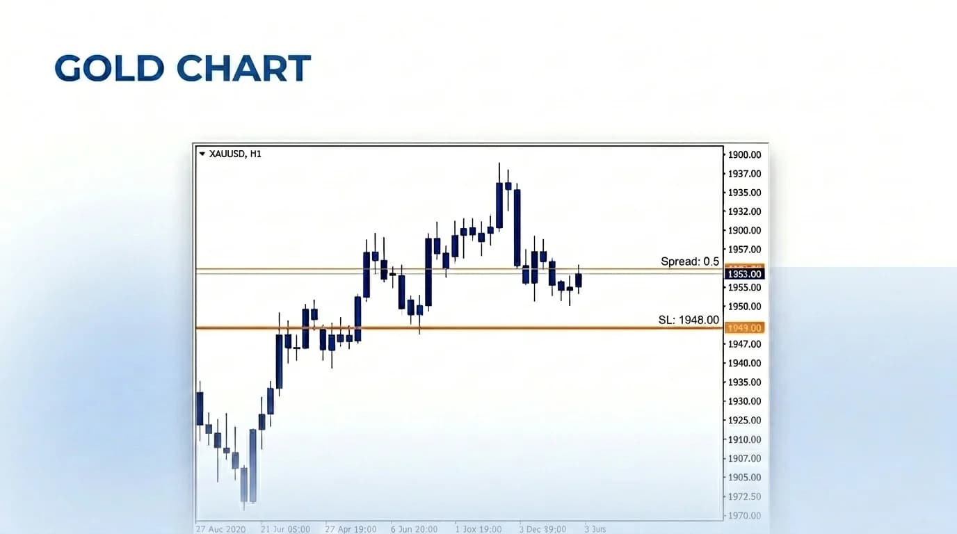 gold-chart-with-stop-loss-and-spread-indicator.webp gold chart with stop loss and spread indicator visible