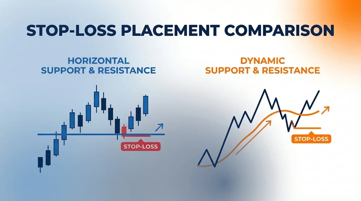 stoploss-placement-using-horizontal-dynamic-levels.webp proper stop-loss placement using horizontal and dynamic levels