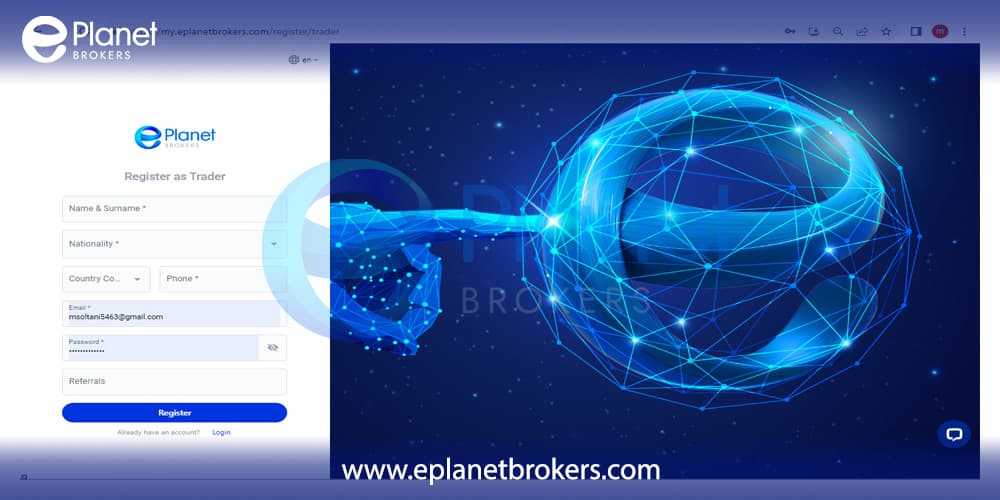 Creating a trading account in cTrader