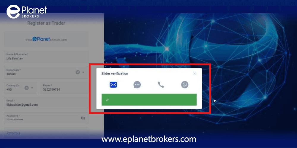 How to Register for an Account at ePlanet Brokers