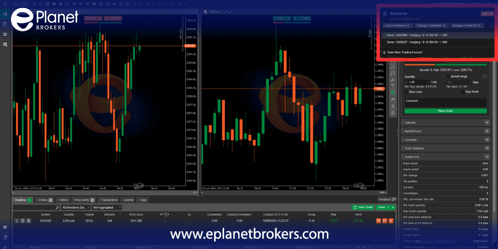 How to Connect Your Trading Account to cTrader
