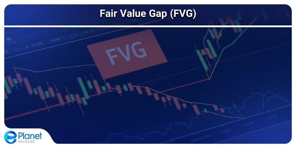 Smart Money Concept showing fair value gap on a chart