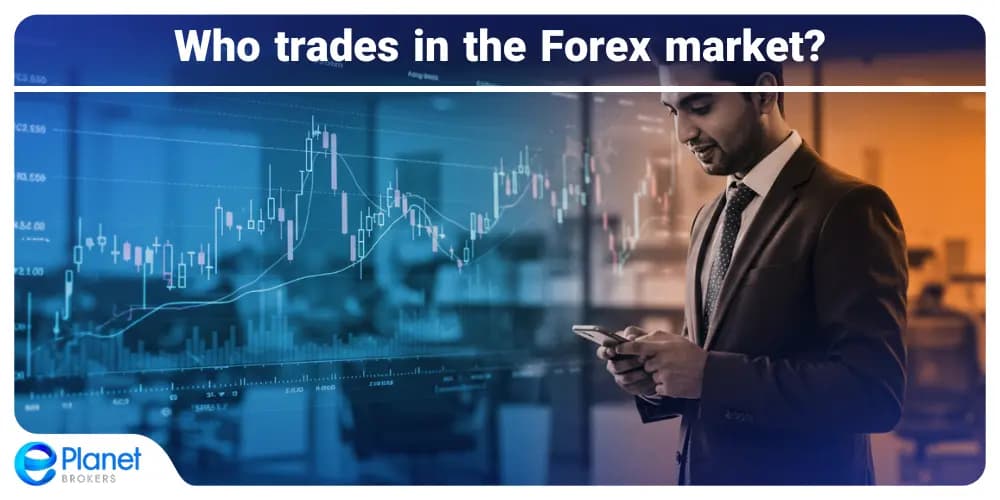 Who trades in the Forex market