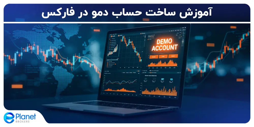 آموزش ساخت حساب دمو در فارکس