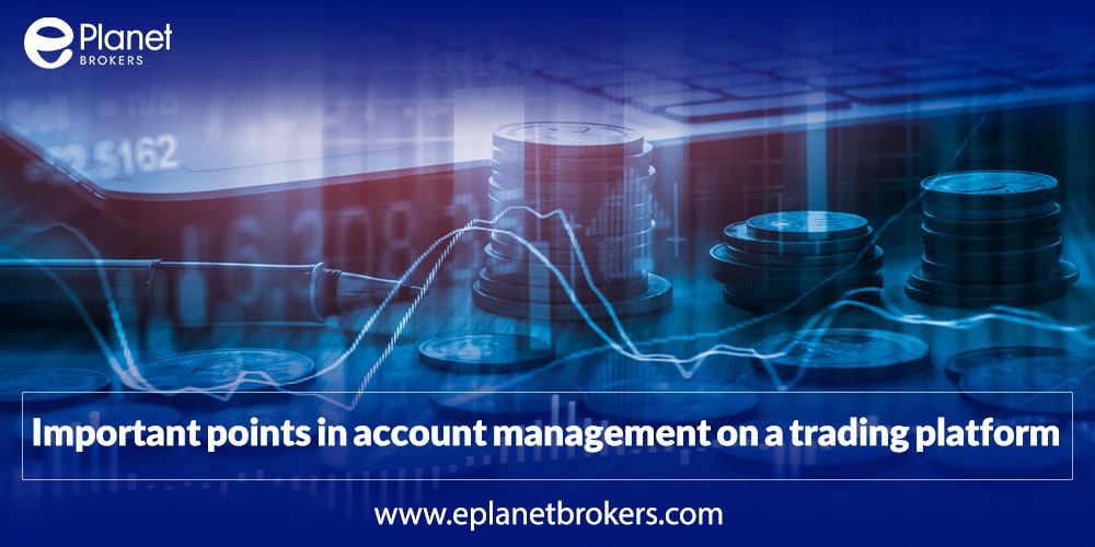 Important points in account management on the trading platform